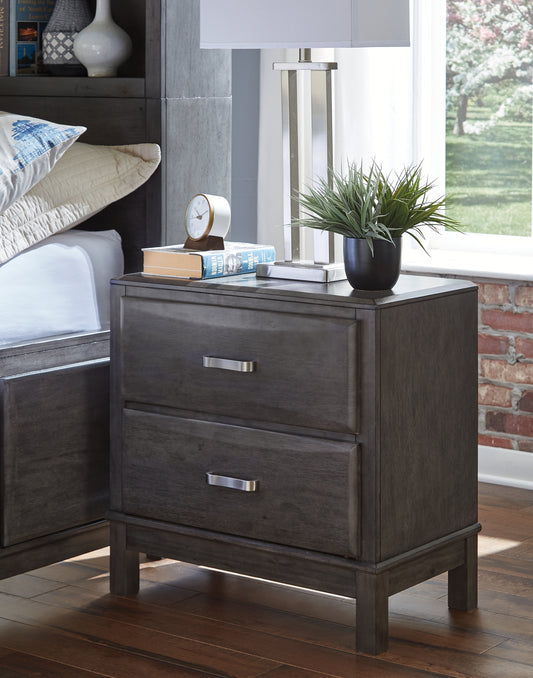 Pines Furniture Outlet - Ashley Furniture - Caitbrook Bedroom - Dresser and Mirror / Gray - B476B1