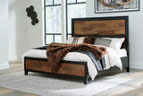 California King Panel Storage Bed