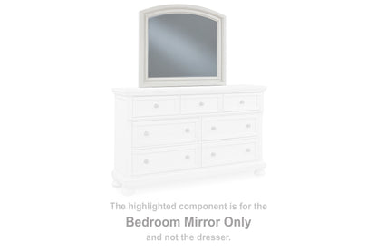 Pines Furniture Outlet - Ashley Furniture - Robbinsdale Bedroom - Bedroom Mirror / Antique White - B742-36