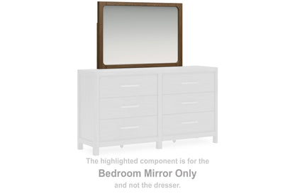 Pines Furniture Outlet - Ashley Furniture - Cabalynn Bedroom - Bedroom Mirror / Light Brown - B974-36