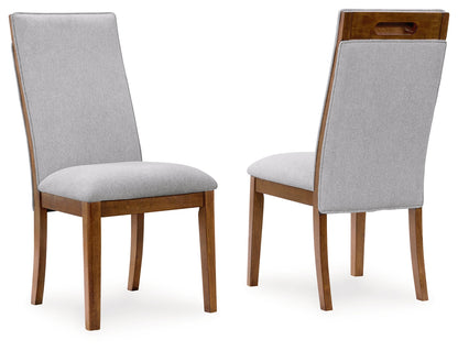 Pines Furniture Outlet - Ashley Furniture - Lyncott Dining Room - Dining Chair (Set of 2) / Multi - D615-05X2