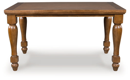 Pines Furniture Outlet - Ashley Furniture - Greddinton Counter Height Dining Table - RECT Dining Room Counter Table / Brown - PCD824-13
