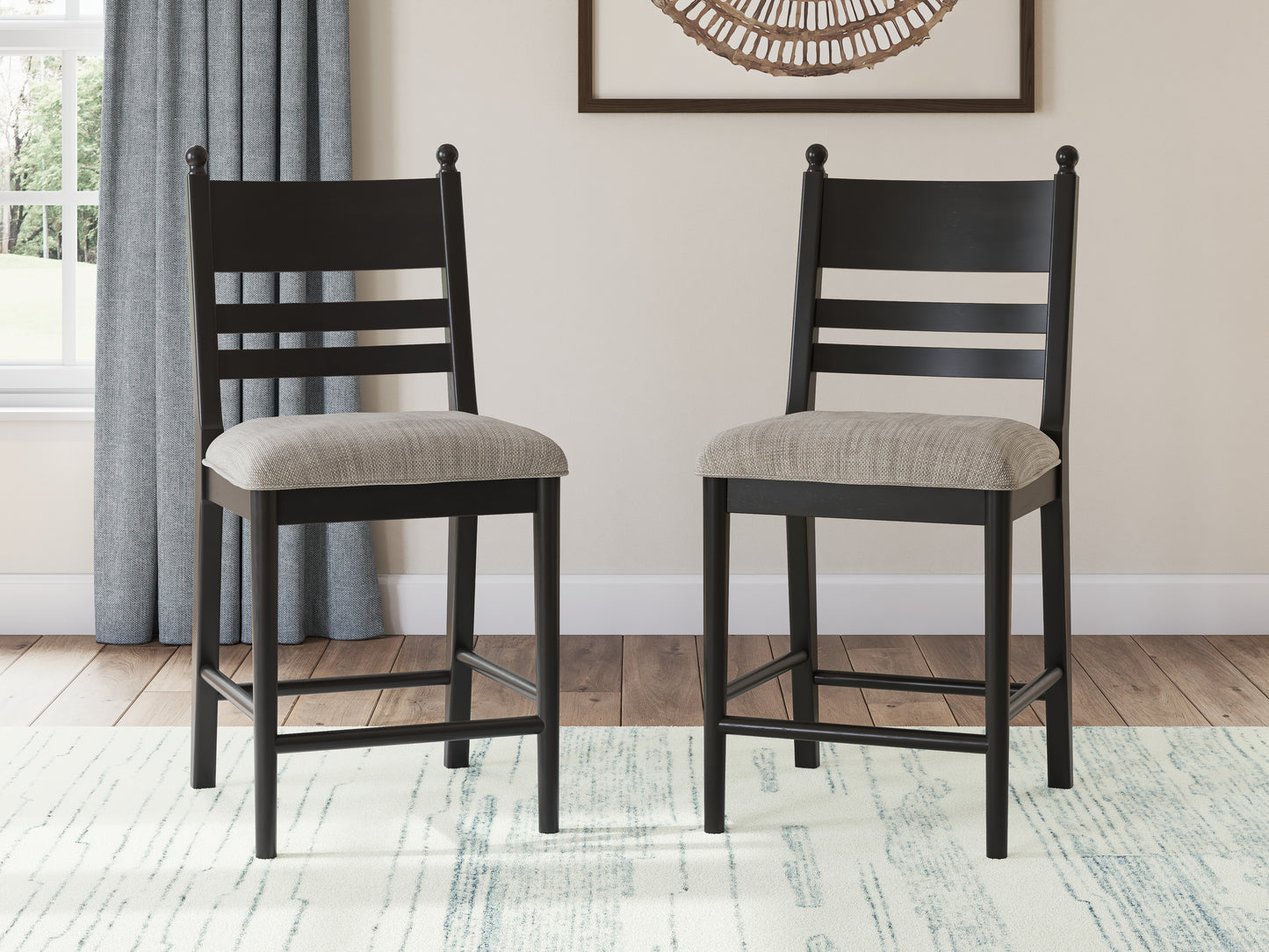 Pines Furniture Outlet - Ashley Furniture - Greddinton Dining Room - Counter Height Barstool (Set of 2) - PCD824-724X2