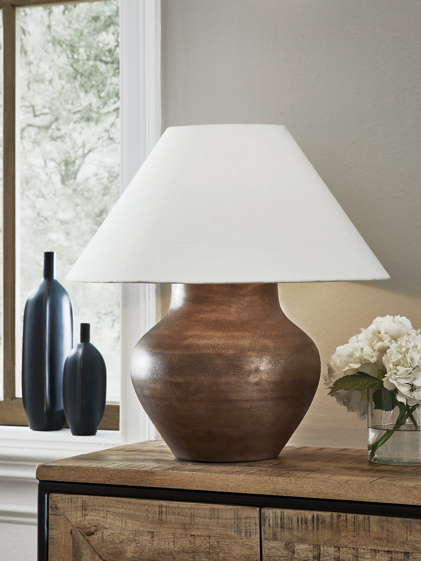 Pines Furniture Outlet - Ashley Furniture - Whitham Lighting - Metal Table Lamp (1/CN) - L207664