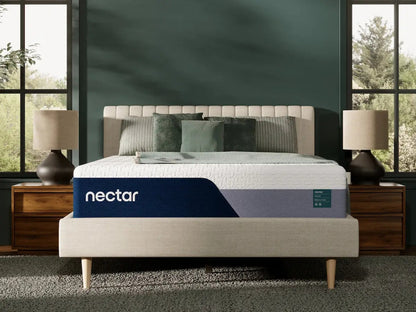 Pines Furniture Outlet - Ashley Furniture - Nectar Premier Memory Foam 5.1 Mattresses - Queen / White - M12631