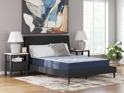 Pines Furniture Outlet - Ashley Furniture - Peak 2.0 12 Hybrid Mattresses - Twin / Light Blue - M20311