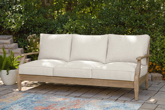 Pines Furniture Outlet - Ashley Furniture - Carter Hall Outdoor - Sofa with Cushion - P601-838
