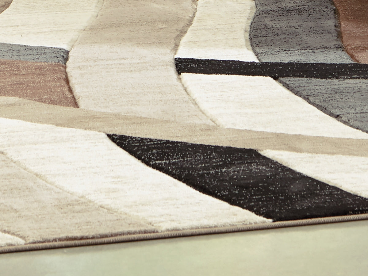 Pines Furniture Outlet - Ashley Furniture - Jacinth Rug - 5' x 6'7" Rug / Multi - R402922