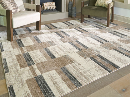 Pines Furniture Outlet - Ashley Furniture - Alstone Rug - 7'10" x 10' Area Rug / Multi - R407731