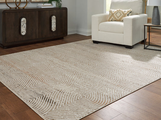 Pines Furniture Outlet - Ashley Furniture - Bachus Rug - 7'10" x 10' Area Rug / Multi - R407751