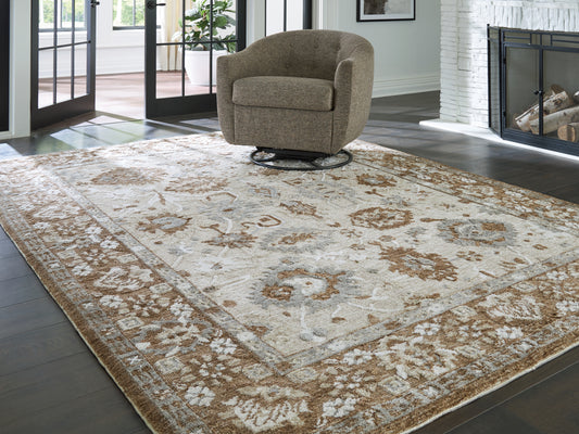 Pines Furniture Outlet - Ashley Furniture - Ainswick Rug - Memory Foam Large Rug - R407881