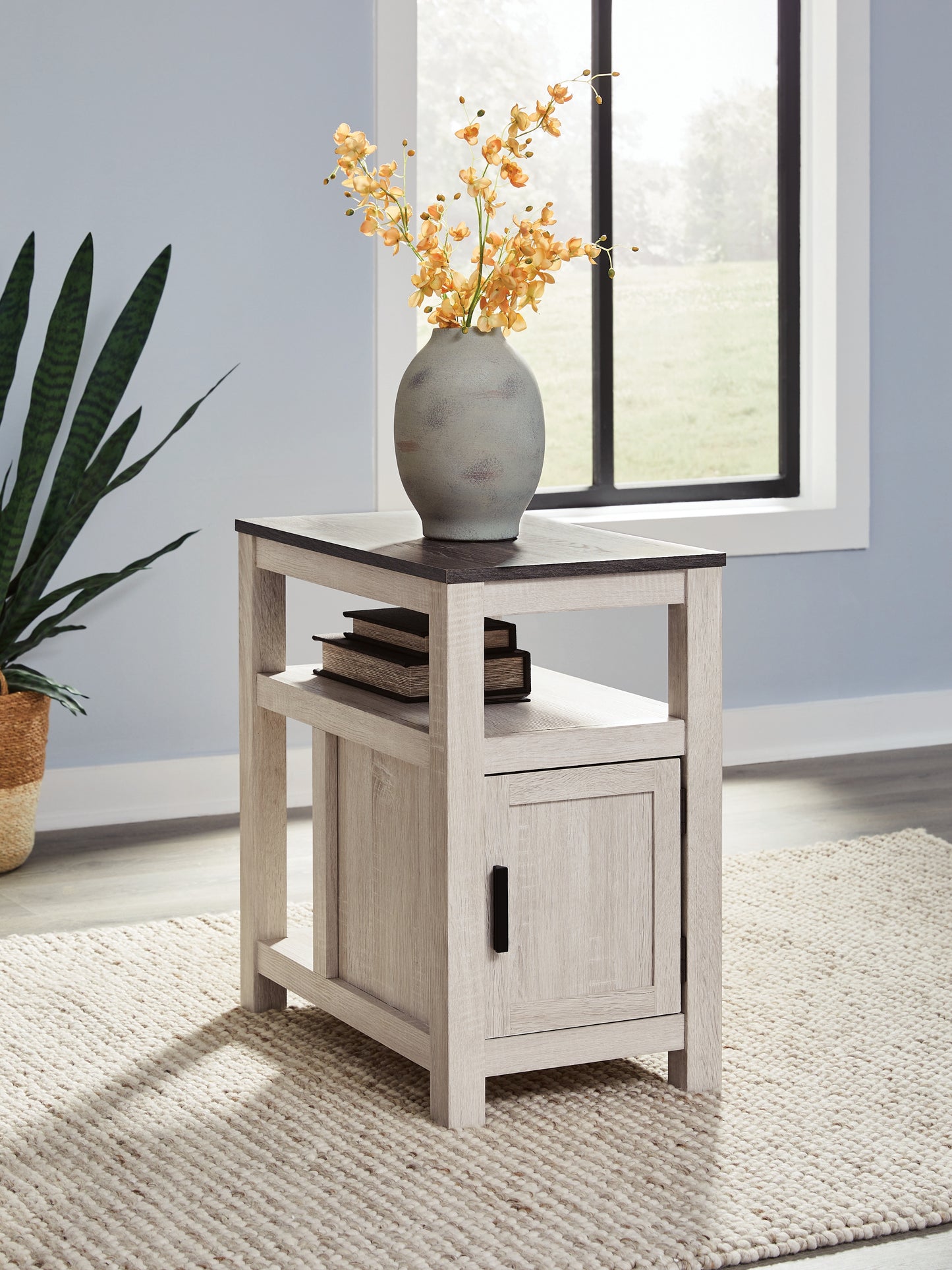 Pines Furniture Outlet - Ashley Furniture - Fendenmore Chairside End Table - Chair Side End Table / Two-tone - T190-217