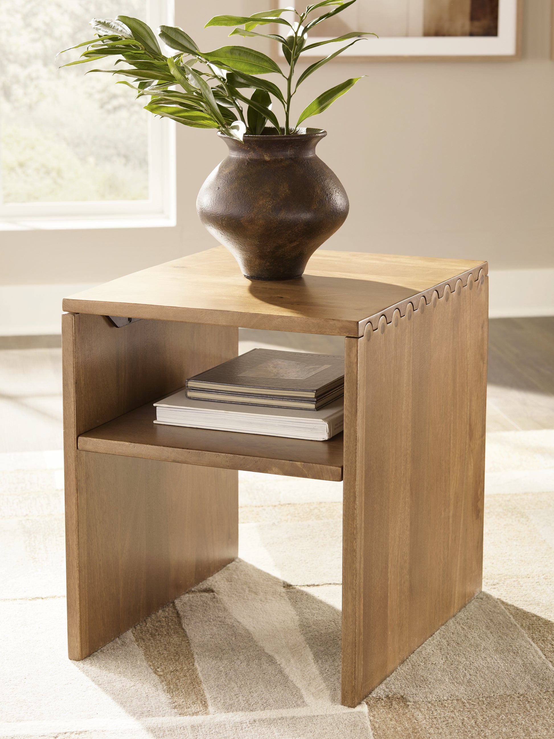 Pines Furniture Outlet - Ashley Furniture - Ella Grove End Table - Rectangular End Table - T639-3