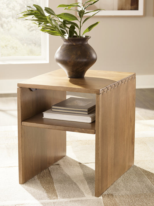 Pines Furniture Outlet - Ashley Furniture - Ella Grove End Table - Rectangular End Table - T639-3