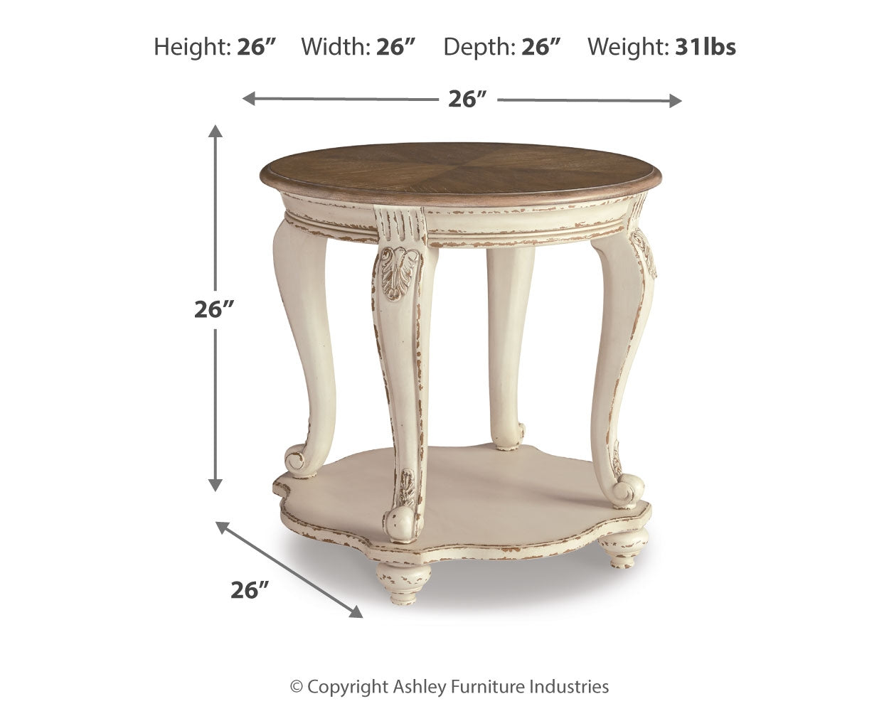 Realyn End Table