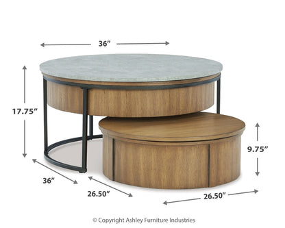 Fridley Nesting Coffee Table (Set of 2)