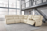 3-Piece Power Reclining Loveseat Sectional with Console