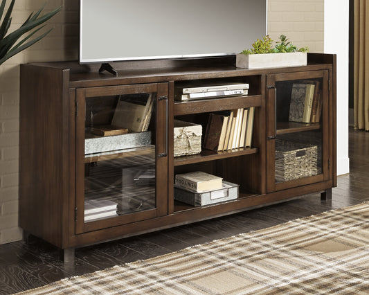 Pines Furniture Outlet - Ashley Furniture - Starmore 70" TV Stand - 70" / Brown - W633-68
